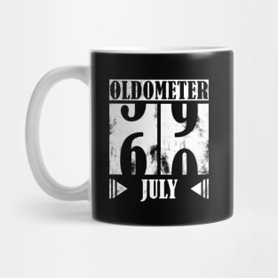 Oldometer 60th Birthday - July Mug